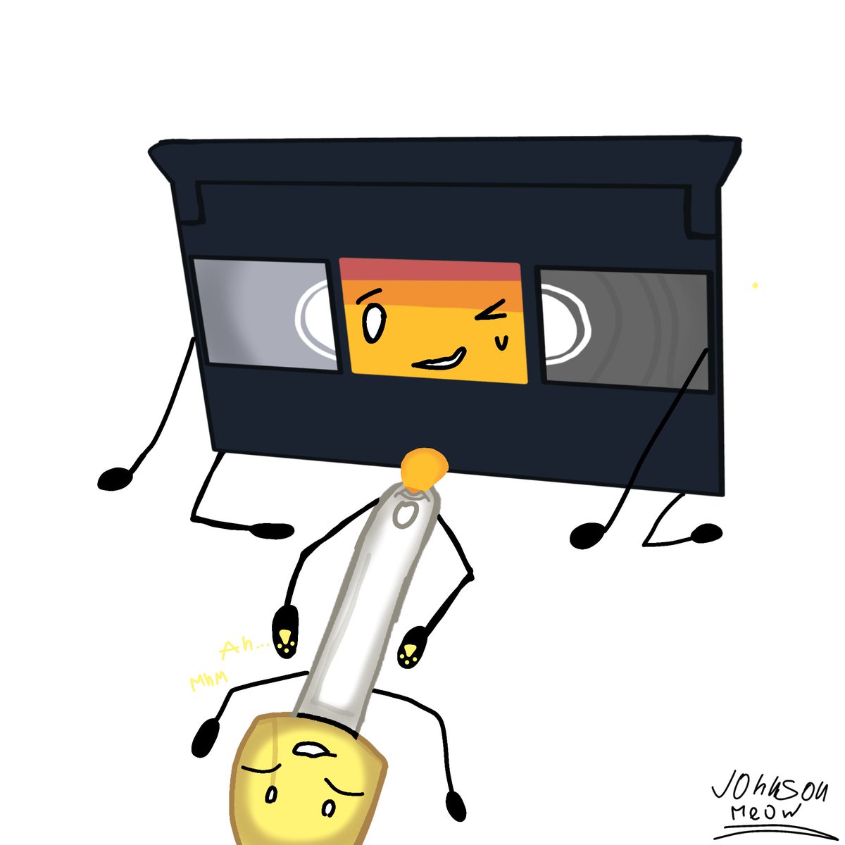Johnsonsdfxo's tweet photo. I forgot to post this article with rubber spatula btw

#bfdi #battlefordreamisland #nsfw #rule34 https://t.co/ZDDvDpEGR0