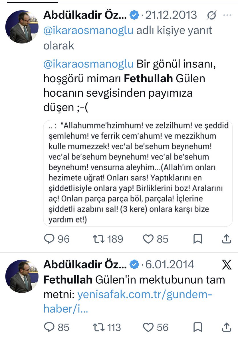 muradcobanoglu's tweet photo. Bir yere kadar “aman hocam, etme hocam, aynı değirmenin unuyuz hocam, laiklere ortak düşman hocam…  ” işler sarpa sararsa “laikler yüzünden” FETÖ’ye yöneldik!

Böyle biri tarafından zaten dolandırılıyor olmamanız mucize olurdu! https://t.co/H7vzshui2y