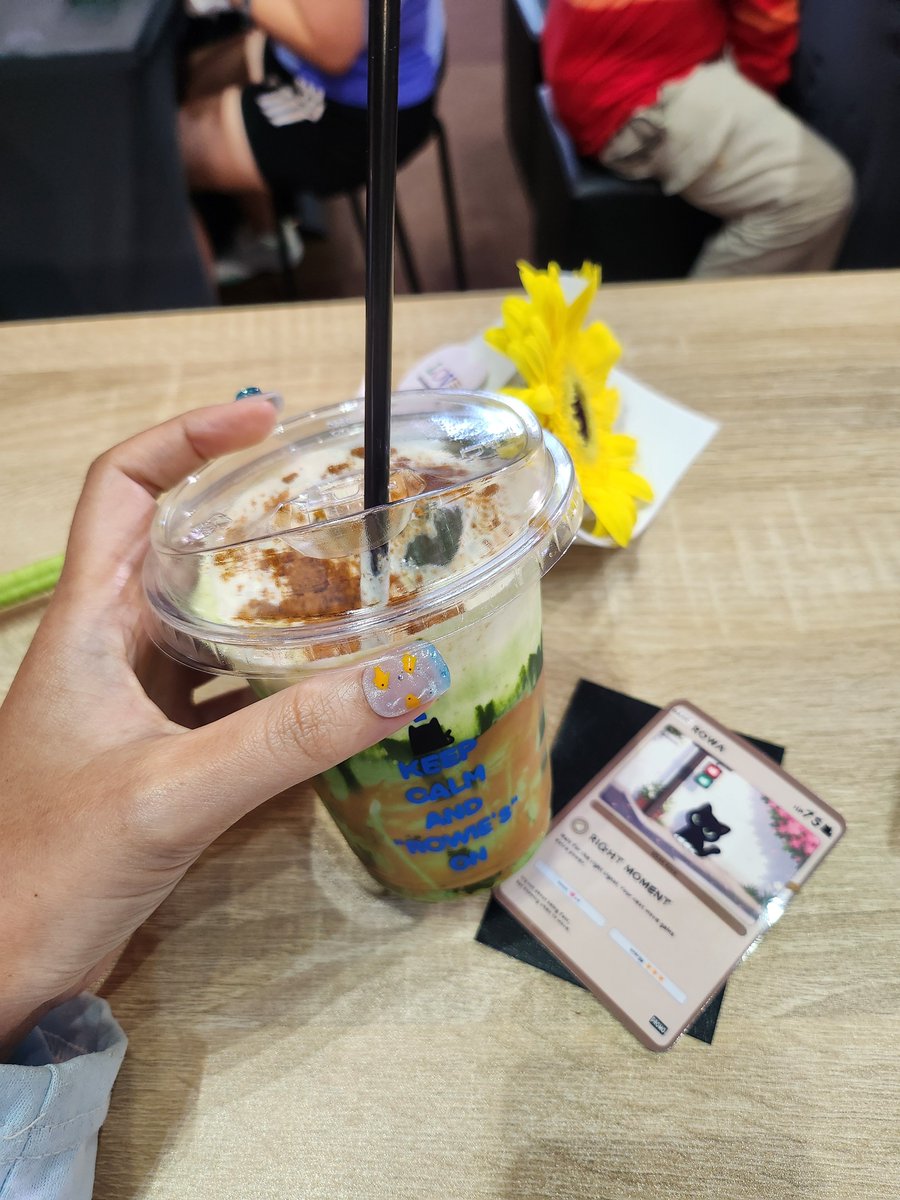 mmiii1k's tweet photo. มาแล้วฮะสมาชิก นัวสมชื่อ 10/10คับ #rowiescoffee #rowamatcha https://t.co/CTVcCgxRnK
