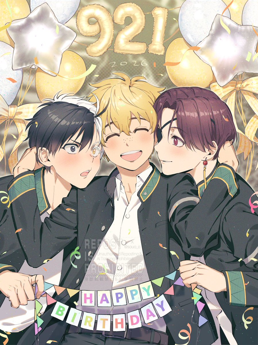 souo_o's tweet photo. 📝🎊🎉🎈
#ウィンブレ 
#楡井秋彦誕生祭2026 https://t.co/llyszue4J2