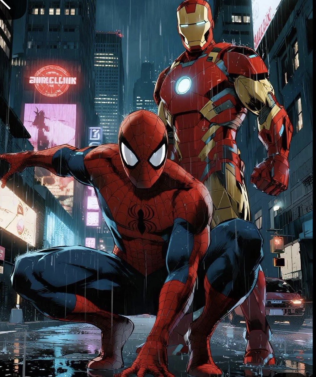 M_10_qi's tweet photo. Super heroes ⛈🕸️ https://t.co/q3AbsOuwpt
