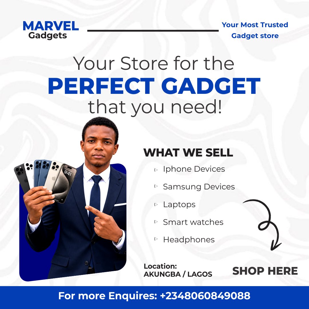 Marvel_graphix's tweet photo. I deal with phones too, Nigeria is a place where you don’t focus on one thing
Just diversify 😂 https://t.co/eZ9f00C0Yp