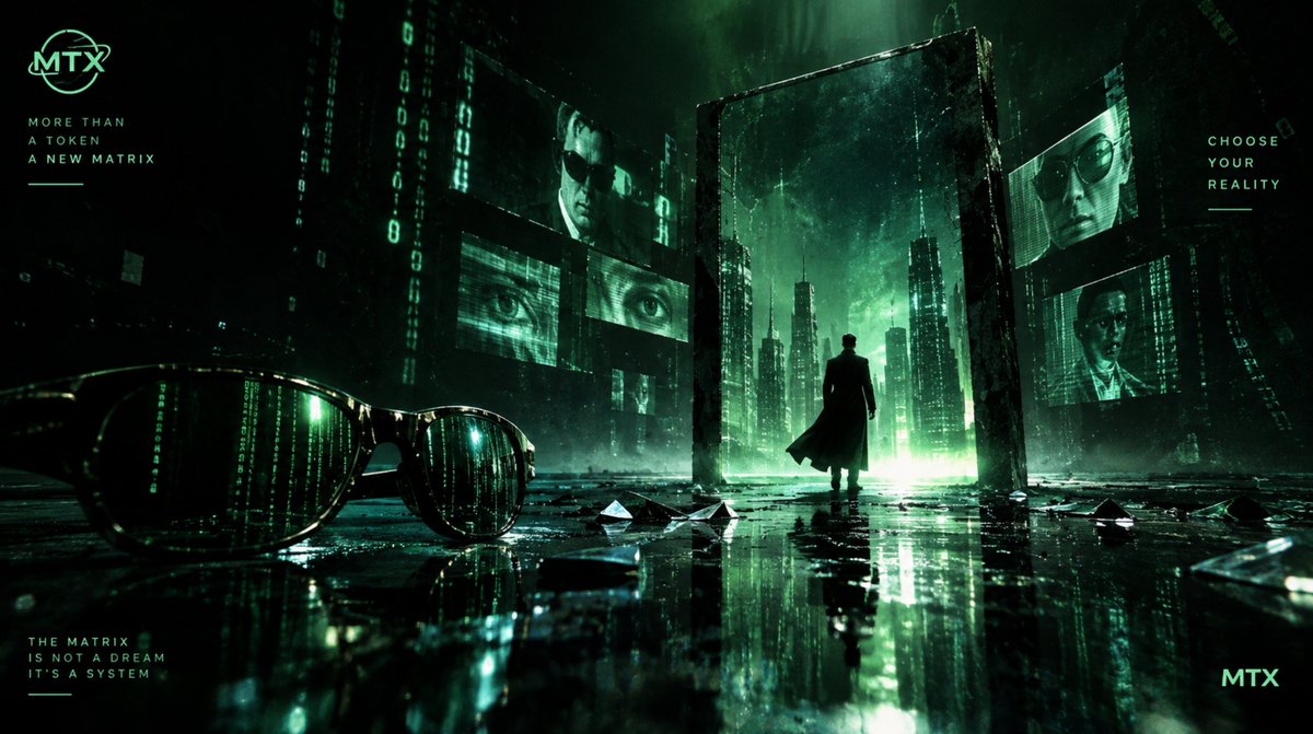 MTX_Matrix6's tweet photo. The Matrix is not a dream, it's a system. Choose your reality. More than a token. #MTX #BNB #BSC #CRYPTO https://t.co/rH5nfPPtzv