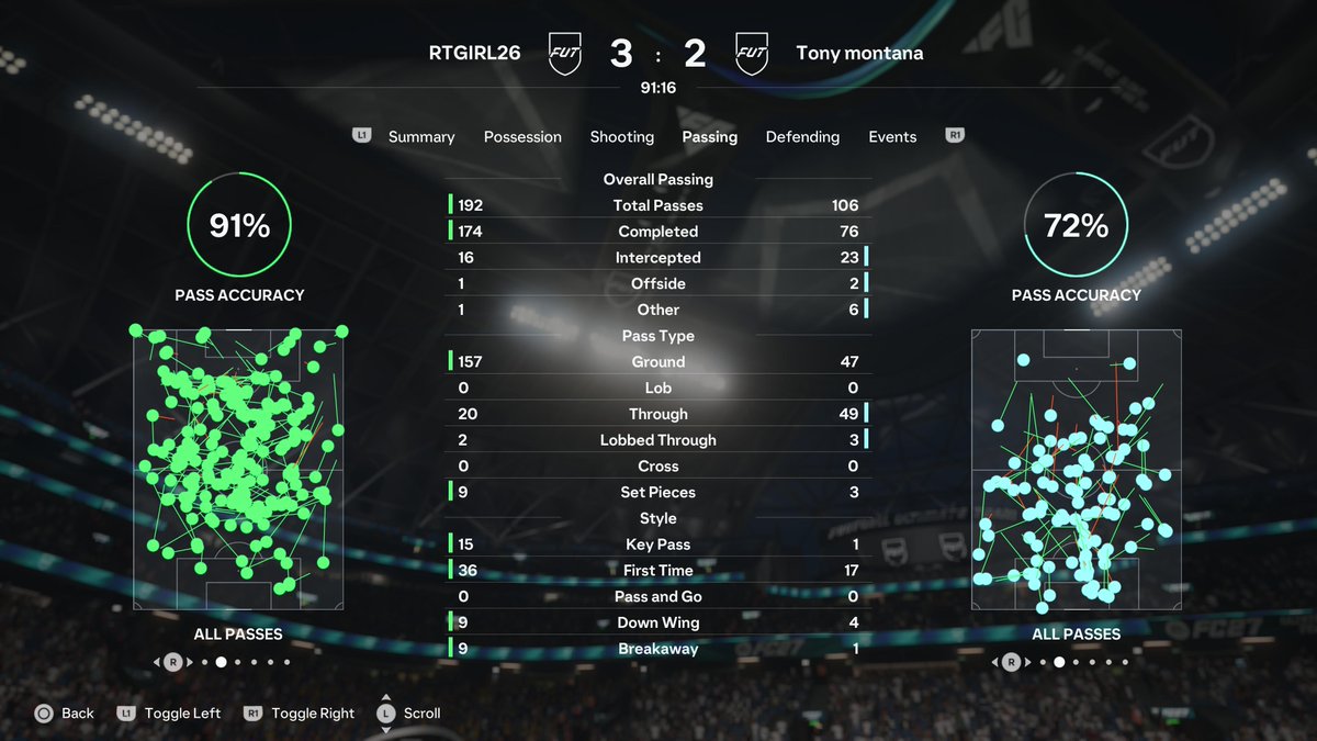 PatchNotesFC's tweet photo. And you guys trying to tell me that this is a balanced skill gapped game without OP defensive mechanics?? 

This is the same game we play every year. Dropback garbage.

FC26 was bad, but the launch version was way clear of this mess. https://t.co/IwwMpUjfcZ