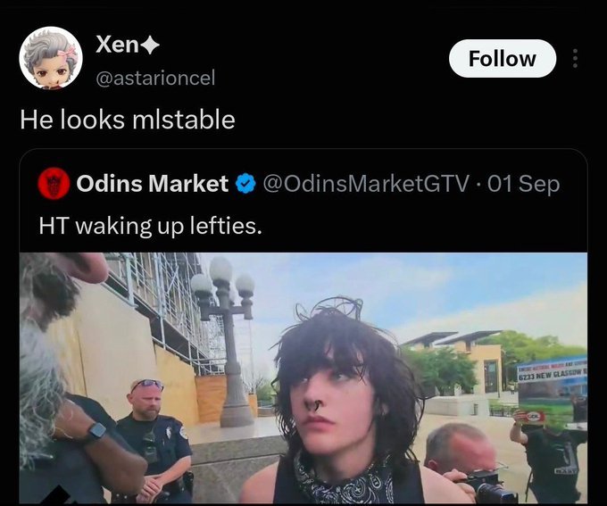godslayerxalt's tweet photo. you're a pedophile shut the fuck up https://t.co/KKdJ73feM5