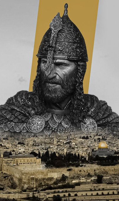 IslamicSH_'s tweet photo. On this day (20 September 1187), Sultan Salahuddin al-Ayyubi begins the Siege of Jerusalem. https://t.co/SmLxBL7ZVc