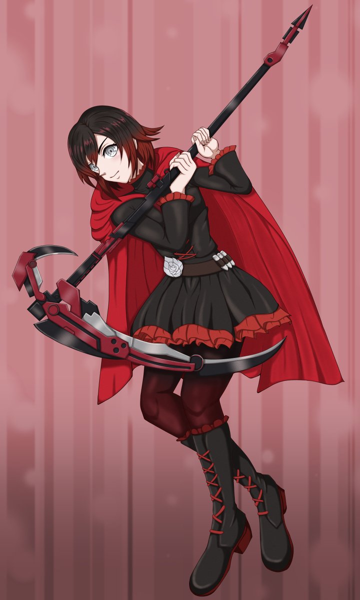 story_if's tweet photo. ルビー・ローズ、「クレセントローズ！」
Ruby Rose, "Crescent Rose!"
#RWBY https://t.co/laSBDJzdWL
