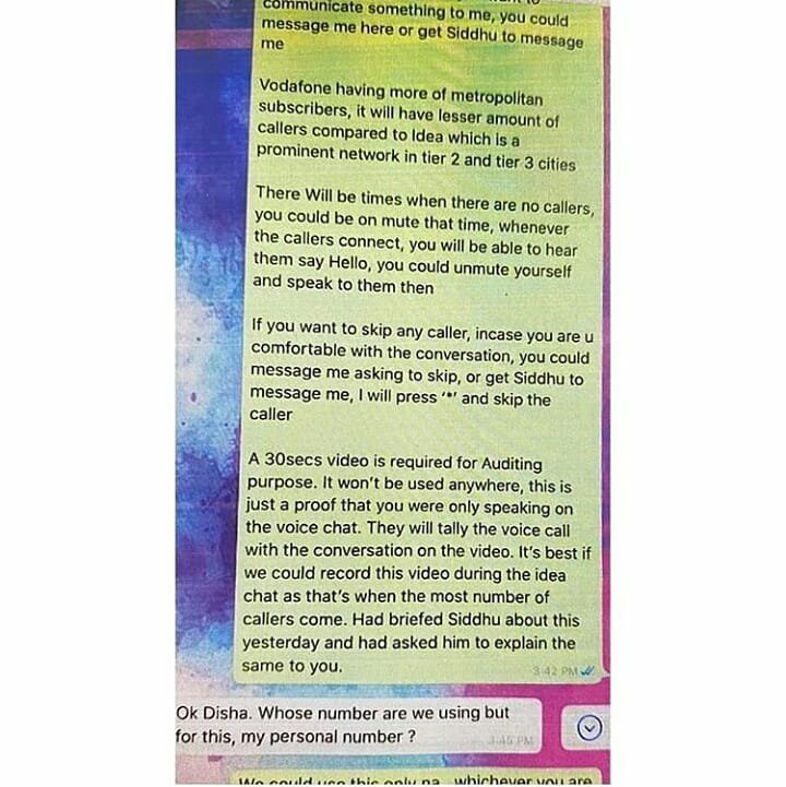 Chatarpatarr's tweet photo. WhatsApp chat b/w SSR &amp; Disha reveals everything was fine until April. Then, why both of them lost their lives so brutally?

CBI Disappointing InSSRCase 

#JusticeForSushantSinghRajput🔱
#JusticeForDishaSalian🔱 
#ArrestTheCulprits 
#BoycottBollywood https://t.co/GslP52Dvov