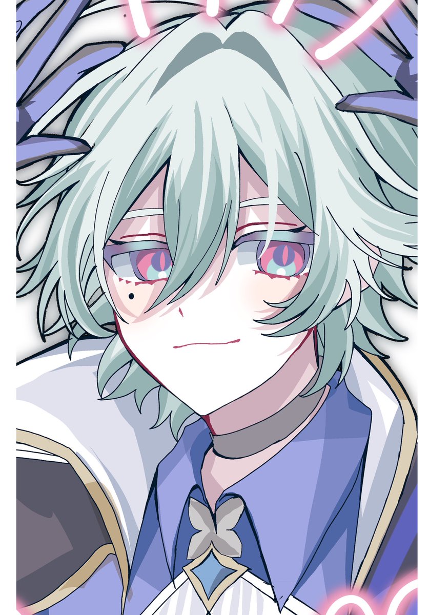 muri_gaming's tweet photo. またしばらく描けないのでﾛｰｴﾝさんのお顔再掲 https://t.co/aAqToptzUM