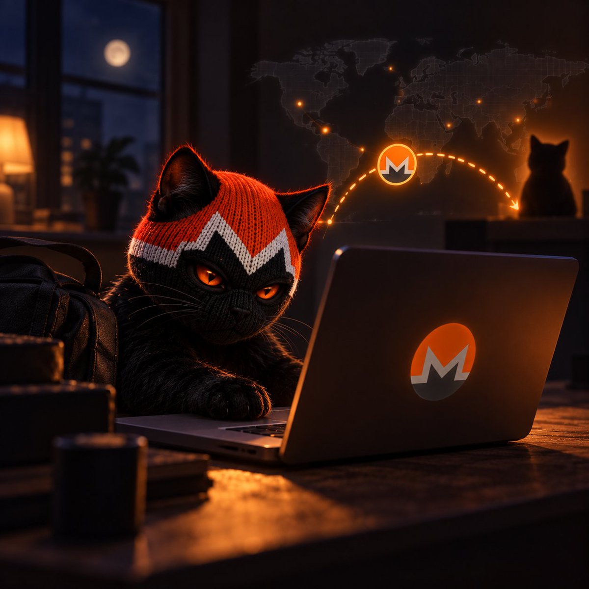 StealthCatSF's tweet photo. Stealthily sending more $XMR to $MCAT holders 🐱 https://t.co/v3oRZvqApF