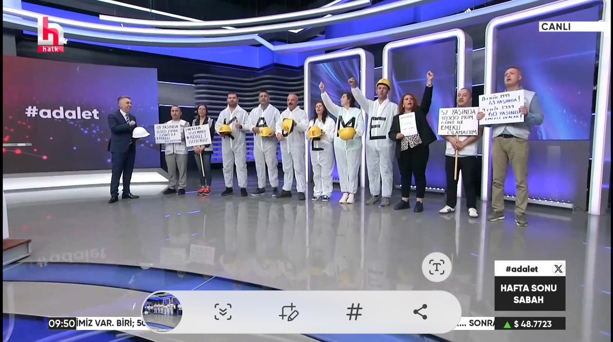 tanersenturk78's tweet photo. MİHRİBAN UĞURLU DAHA NE YAPSIN...

09.01- 09.50 

Tam 49 dakika @halktvcomtr Canlı Yayınında;
Kademeli Emeklilik &amp; @EmadDernegi 

@mihribanugurluu Daha Ne Yapsın...

#Adalet @gkayis
@EmadDernegi
#Halkkademeistiyor https://t.co/7ob0P6aWwT
