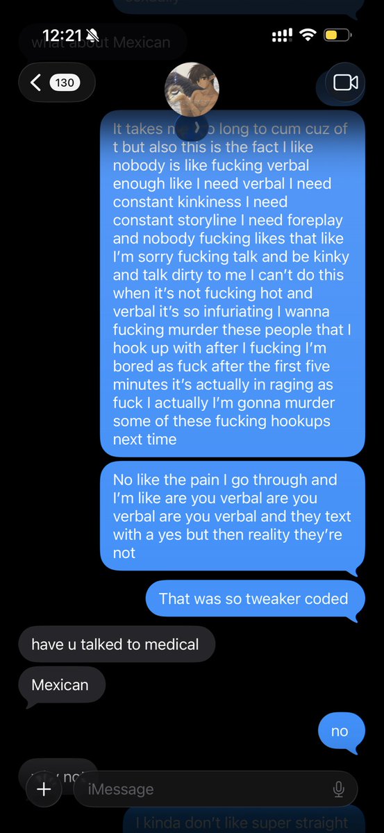 Vampirevirgin1's tweet photo. I’m so mad someone needs to be on my level of intelligence and dirty talk me til I cum IN MAD YOU HITCHES ARE ILLYERATE AND CANT CONCEIVE ANYTHING HOT IN UR BRAIN https://t.co/nAtMjuwu9e
