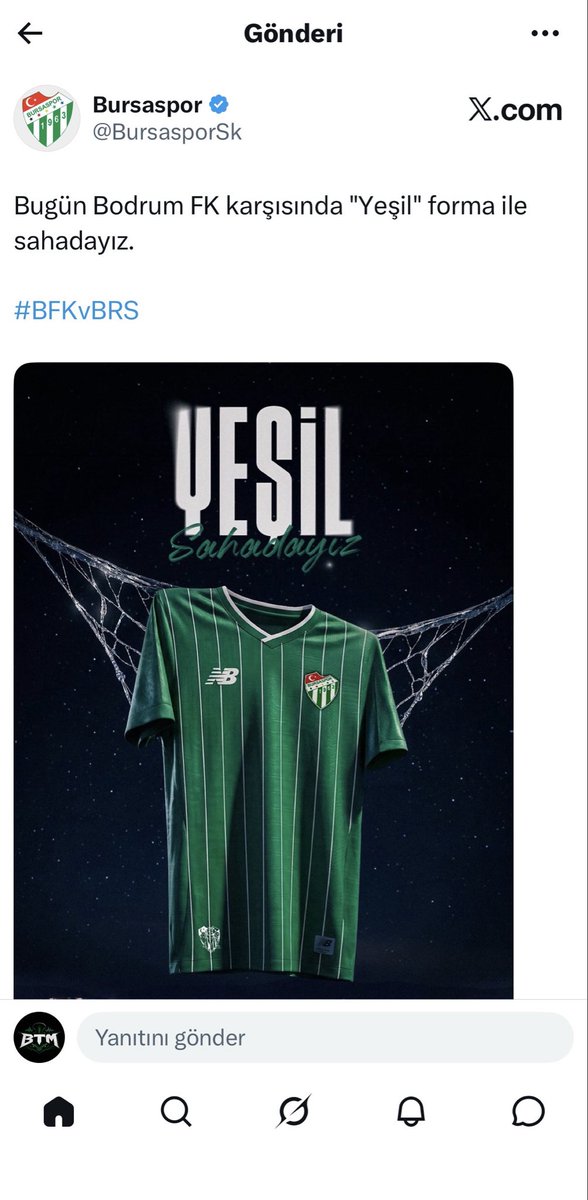 BSTribunMedya's tweet photo. @360Gazete Her maç aynı paylaşım, aynı şekilde, forma isimleriyle yapılıyor. Bu maça özel hiçbir şey yok. Sürekli provokasyon yapan bu sayfayı ne zaman kapatmayı düşünüyorsunuz? @adalet_bakanlik @EmniyetGM https://t.co/ApWCC3wEjb