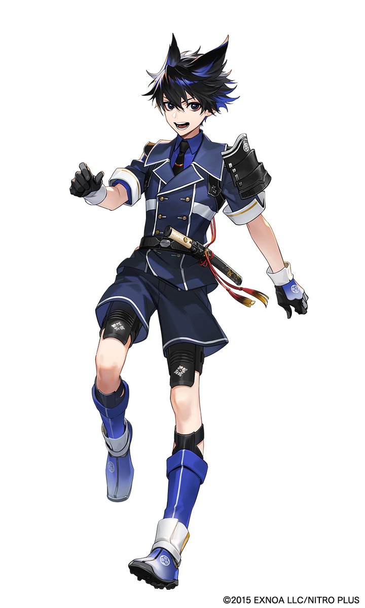 tkrb_ht's tweet photo. (1/2)
【刀剣乱舞ONLINE 新刀剣男士 短刀「朝倉藤四郎(あさくらとうしろう)」】
粟田口吉光作の短刀。藤四郎兄弟のひとり。
越前一乗谷の朝倉義景が所持していたことから名づけられたとされる。
越前朝倉といえば飛鳥井流伝授の戦国蹴鞠人。
そう、球は友達！
#刀剣乱舞 #とうらぶ #新刀剣男士 https://t.co/cAqGipCUWc