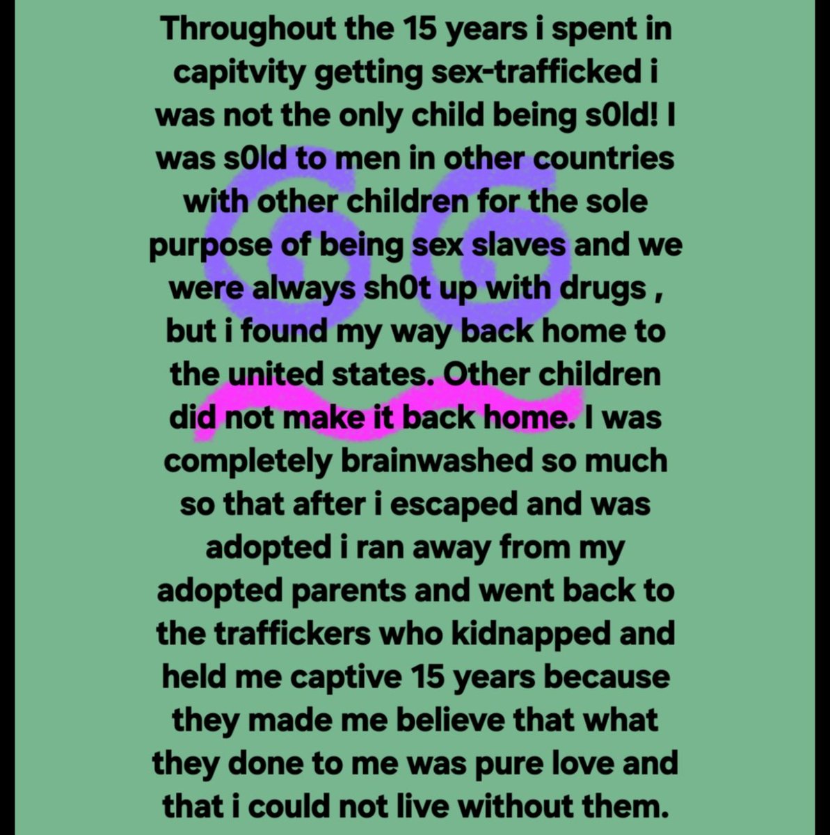 stphmntrffiking's tweet photo. Extreme brainwash https://t.co/SbMa679uGd