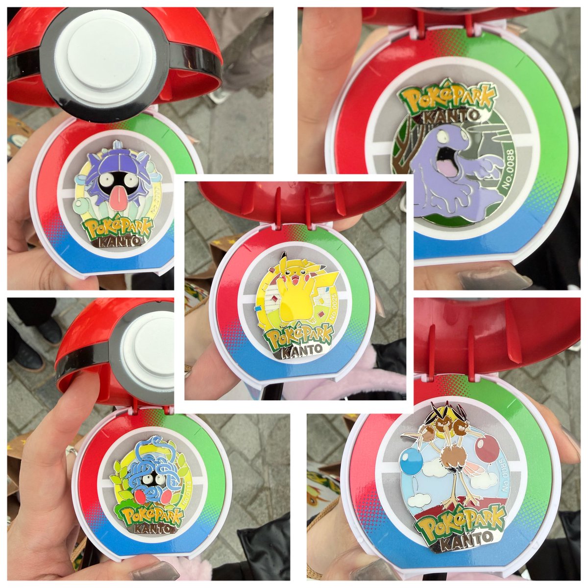 noirK514's tweet photo. 【交換】ポケパーク　ピンズ　ピンバッジ

求：ハクリュー、カイリュー、ゲンガー、ラプラス

譲：ピカチュウ(ハクリューとの交換のみ)、ベトベター、シェルダー、ドードリオ、モンジャラ

本日ポケパーク手渡し優先、その他都内手渡し、郵送も検討いたします。
お気軽にお声がけください。 https://t.co/YzgKrNkCe7