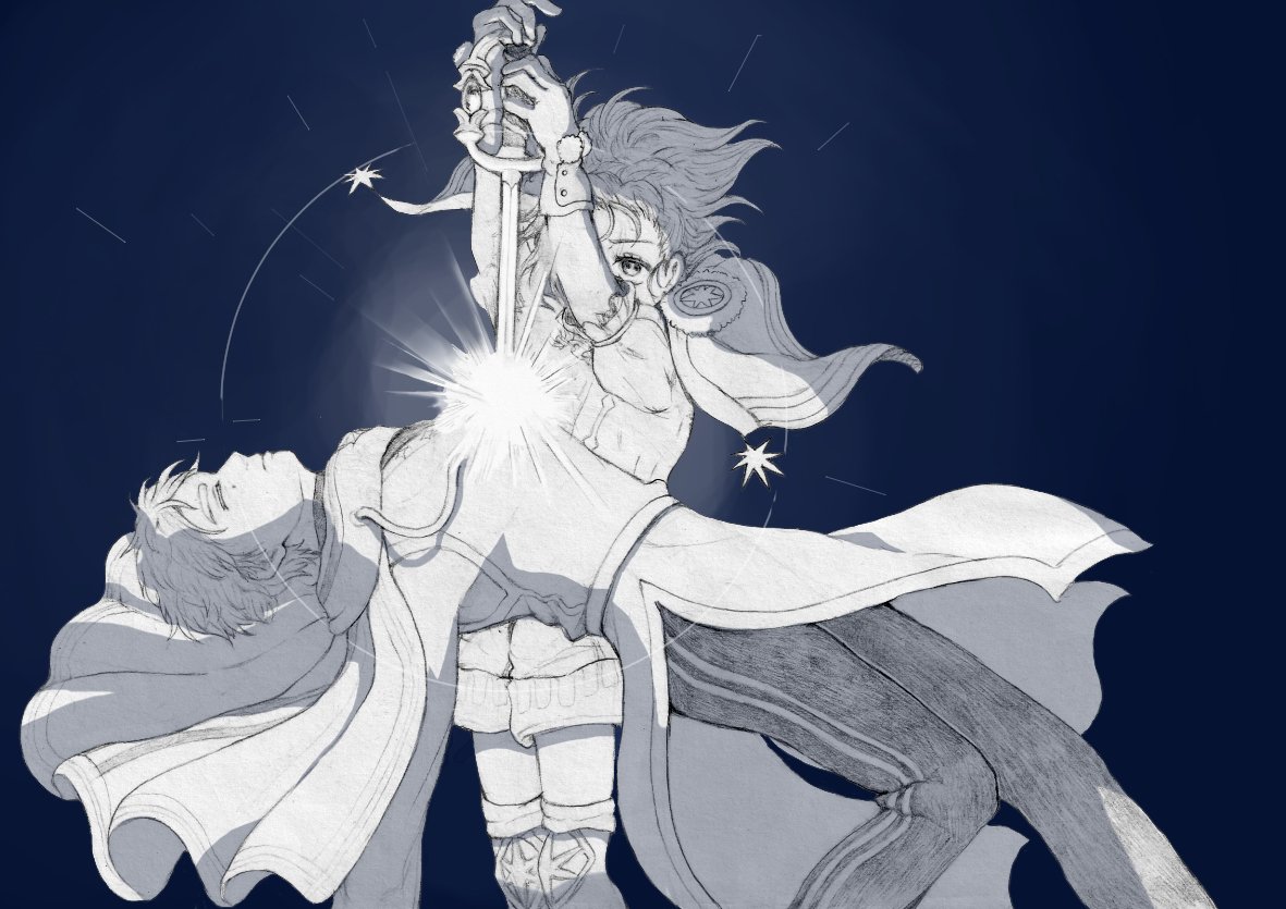 smzm_5's tweet photo. 一枚目の絵を見返したら確認用の途中経過の方をあげてた
折角なので完成した方と合わせてもうちょい細かい経過も投下 https://t.co/Aeus6geHR6