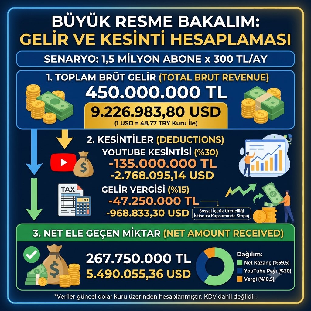 BJK_Watcher's tweet photo. 20 milyon tarafından sadece 1.5 milyon üzerinden hesapladım   300 TL ücret ile YouTube üzerinden kesintilerden sonra 65m dolar.  yayın ekipmani  görevliler vs. masraflarda en üst seviyede olacak şekilde 1 m dolar (daha az tutuyor senelik 64 m net kâr #BeşiktaşınMaçıVar #Beşiktaş https://t.co/9OPnLWaRuB