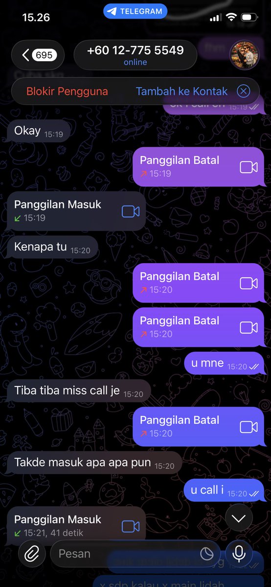 KATSEMCOMEYY's tweet photo. CONFRIM GANGUAN SEKSUAL PORNOGRAFI PELAKU SCAMER

NAMA. : AIZULHAIMI BIN MOHD TERMIZI
no ws : +60 12-775 5549

CONFIRM VIRAL!!

#facebook #tiktokviral #kualalumpur #beritaharian  #viralmediasosial https://t.co/mh4B4oWzdT