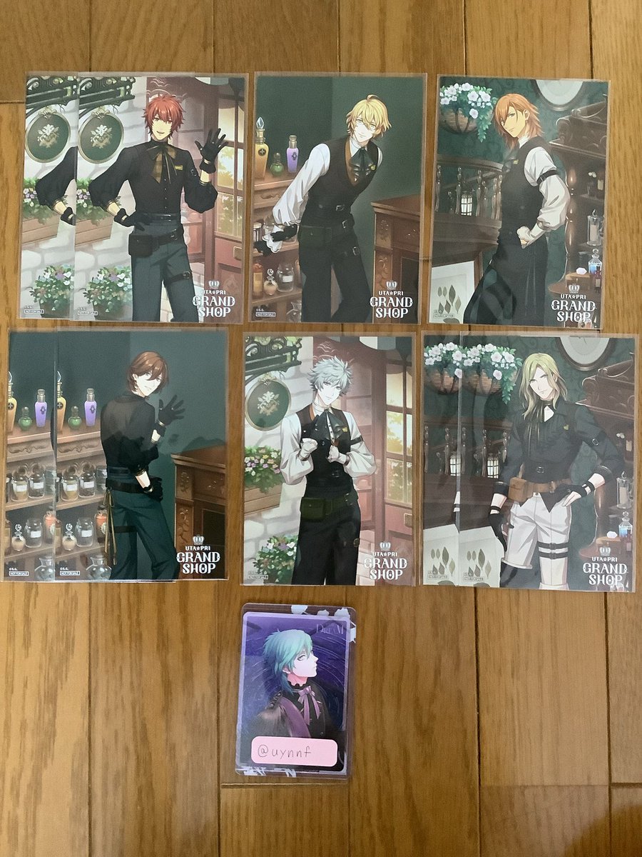 uynnf's tweet photo. 【交換】うたプリ　グラショ

★カードローダー
【譲】音也 レン 翔 嶺二 蘭丸
【求】藍

★特典 MC
【譲】音也 那月 レン 嶺二 蘭丸 カミュ
【求】藍

郵送希望です。
検索からでも気軽にお声がけください。 https://t.co/WxUBgDlsRX