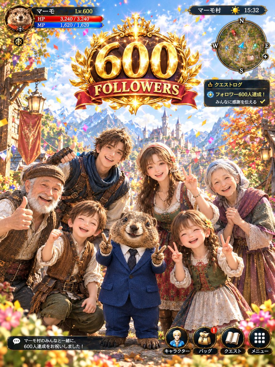 Mamopnbl's tweet photo. ✨️フォロワーさま600人を達成しました✨️

いつも、いいねや温かいコメントを
してくださりありがとうございます✨️🍀

まだまだこれからもおもしろいと
思っていただけるような投稿をして
いきたいと思っていますので
どうぞよろしくお願いします🤝🍀

初めましての方もお気軽に交流して
いただければと思います🐻💡✨️

ありがとうございます🐻😊
