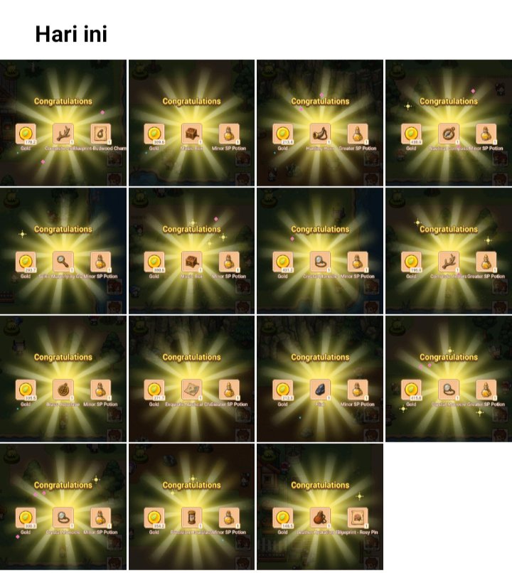 Supr899's tweet photo. Tambah muatan....🎉🥳😄👏.
kita total saja ya,,, dari semalam sampai siang ini telah menghabiskan 50 sigil. Di hitung- hitung dapat coin gold dan tambahan stamina[SP].
Semangat...💪💪👏🇲🇨🇲🇨🇲🇨☑️.
@asher_cidigames 
@PlayCiDi 
#CiDiGames https://t.co/IdfnK73Eut