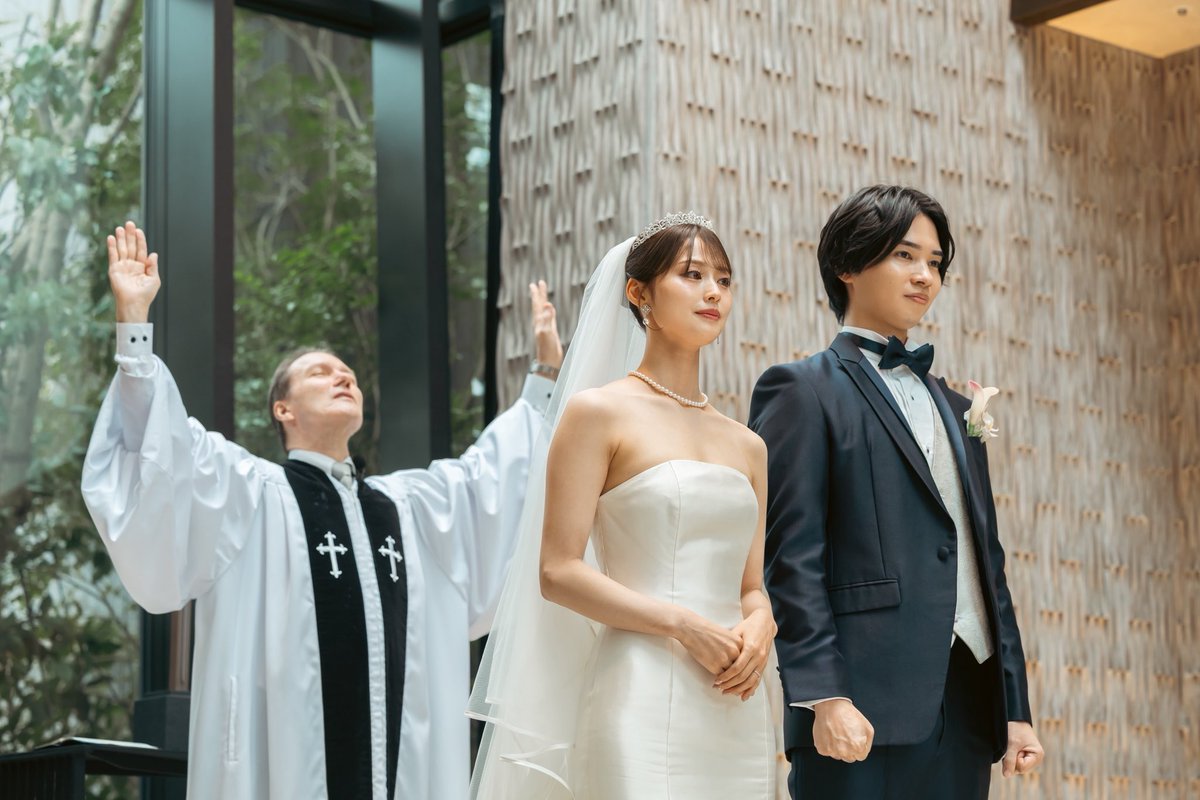 chantsumu's tweet photo. 7月に結婚式を挙げました🕊️🤍

3枚目は、乾杯をお願いした大岡先生からのお言葉で
「青森山田は自由にやらせていたから、いい言い方をするとみんな天真爛漫」
と言われた瞬間の顔（笑）
しっかり反応が顔に出てる😂

大好きな人たち、そしててん・いち🐶にも囲まれて、最高の1日になりました🫶🏻 https://t.co/c3rNpUHNHh