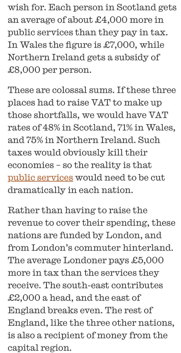 jamesbaxterd's tweet photo. Tim is obviously right, and anyone dismissing him out of hand is blinded by their emotional response to independence and learned hatred of London https://t.co/i08kguq7CB