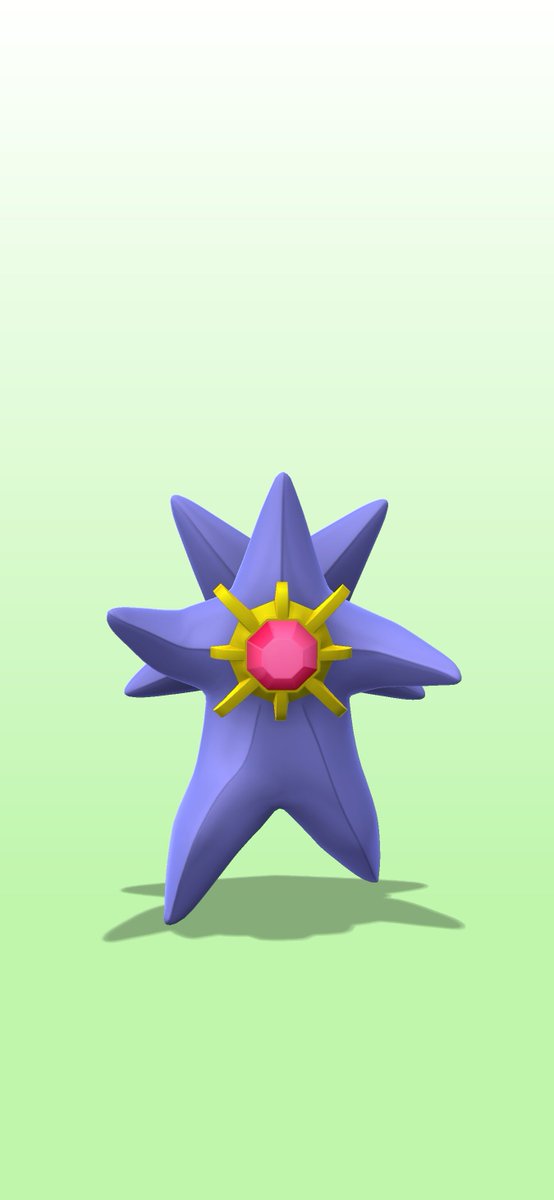 solenoido's tweet photo. スターミーとマスカーニャ
 #ポケモンGO https://t.co/kDLrerPBDS