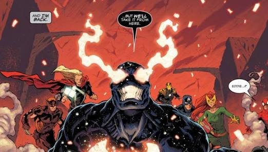 Jacob2k193112's tweet photo. I watched a 2 hour video on "king in black" venom comic and it was my first and I'm gonna get a copy of it not because it's insanely high tier but it's Just nostalgia

 same applies to the spawn comic where he becomes a god and these videos were watched back in 2022 https://t.co/1Hhe4flWxA