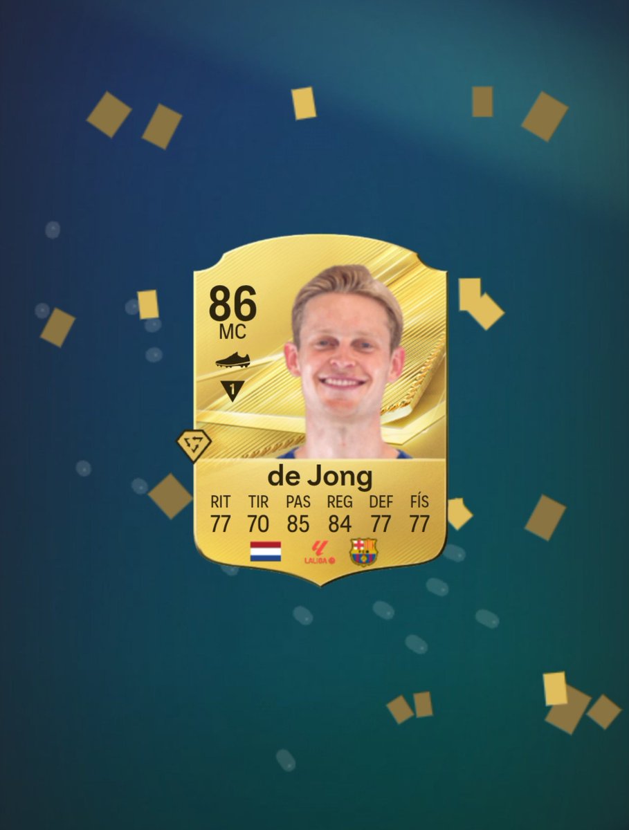ReneYakin12's tweet photo. @News_FC26 ELITE 1
De Jong Transferable https://t.co/D5CtmqSm3L