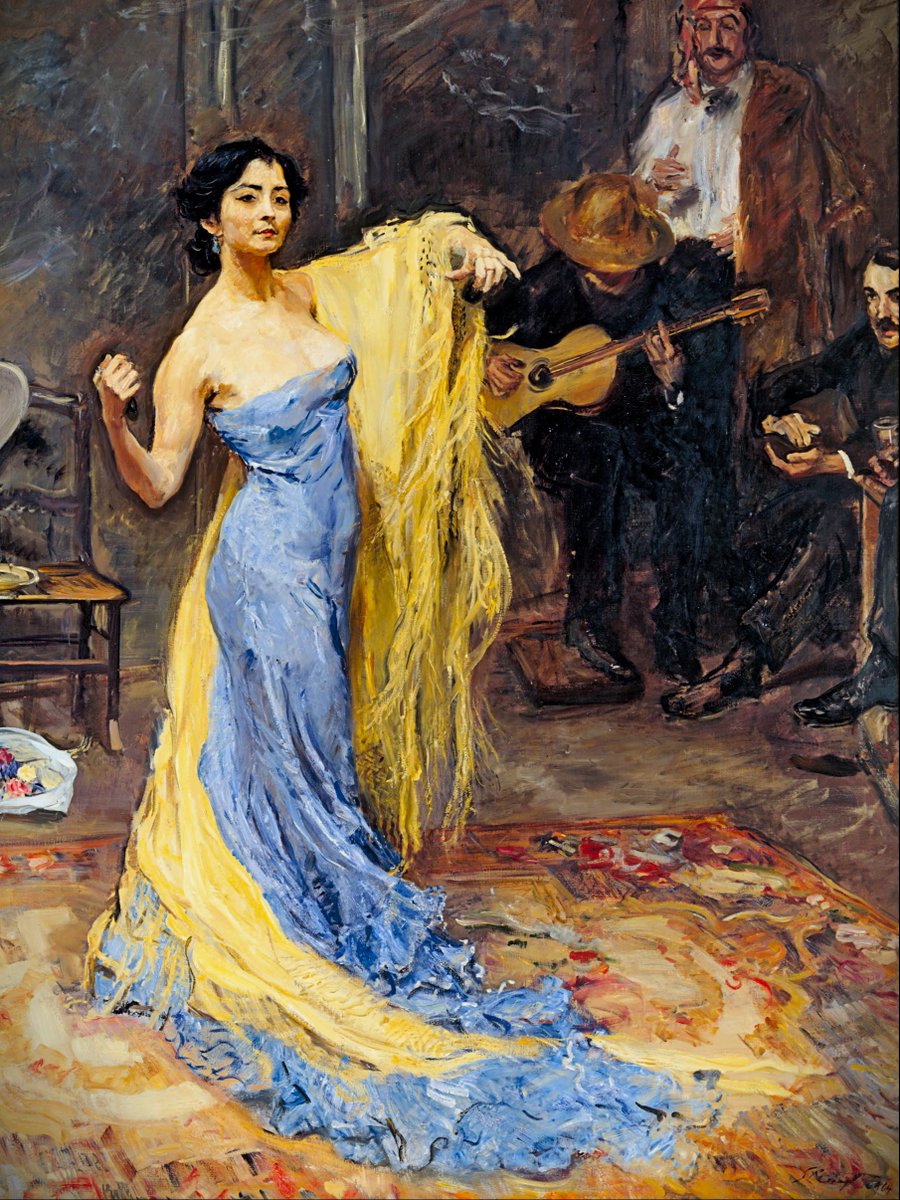 ArtistOnThisDay's tweet photo. Died on this day, September 20, 1932:
Max Slevogt (German)

Portrait of the Dancer Marietta di Rigardo https://t.co/rDB8jwJao5