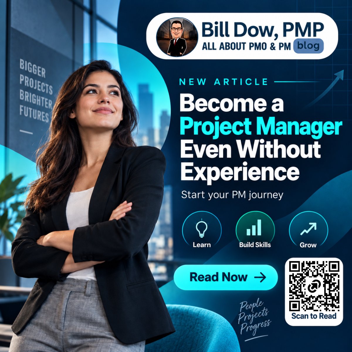 billdow's tweet photo. You don’t need to have everything figured out before starting a Project Management career.
In my new article, I share practical guidance for building experience, developing the right skills, and taking that first step.
#ProjectManagement #CareerAdvice #ProjectManager https://t.co/01hXkTuizG