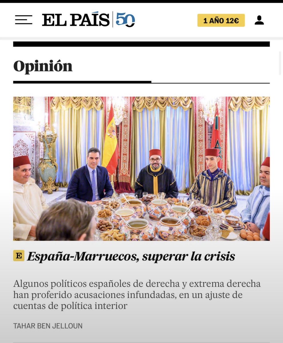 MagistraThor's tweet photo. No creo en las casualidades.

🔴 Un artículo en el principal periódico de la izquierda que pide la “devolución” de Ceuta y Melilla a Marruecos.

🔴 La mitad del Parlamento Europeo, guiado por los socialistas españoles, votando en contra de un acuerdo del Parlamento frente a la invasión en Marruecos.

🔴 La calificación de la invasión que afecta a la integridad territorial de España, como una mera crisis migratoria y humanitaria.

🔴 La consideración expuesta por el Presidente del Gobierno relativa a que los ceutíes tienen que convivir con la realidad estructural de miles de marroquíes ocupando su ciudad

🔴 La inoperatividad de los procedimientos administrativos de expulsión, por insuficiencia total de medios personales y materiales para su tramitación.

🔴 La falta absoluta de refuerzo de la frontera española en Ceuta, a pesar de la invasión.

🔴La falta de respuesta a Marruecos por su colaboración con la invasión.

Ojalá me equivoque pero esto puede desembocar en un abandono de Ceuta a su suerte, cronificando su situación, con la finalidad de abrir  una negociación con Marruecos para una especie de cosoberania entre España y Marruecos sobre Ceuta Y Melilla.
