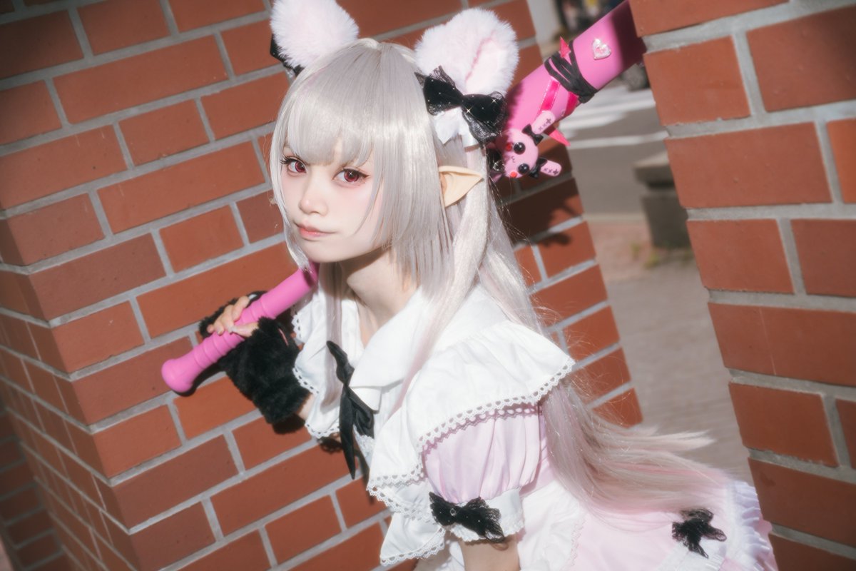 nmomonme's tweet photo. Cos.🌈🕒 /🍼
だいしきゅーだいしゅき！！
 #サツコス https://t.co/bCyl5xt7EQ