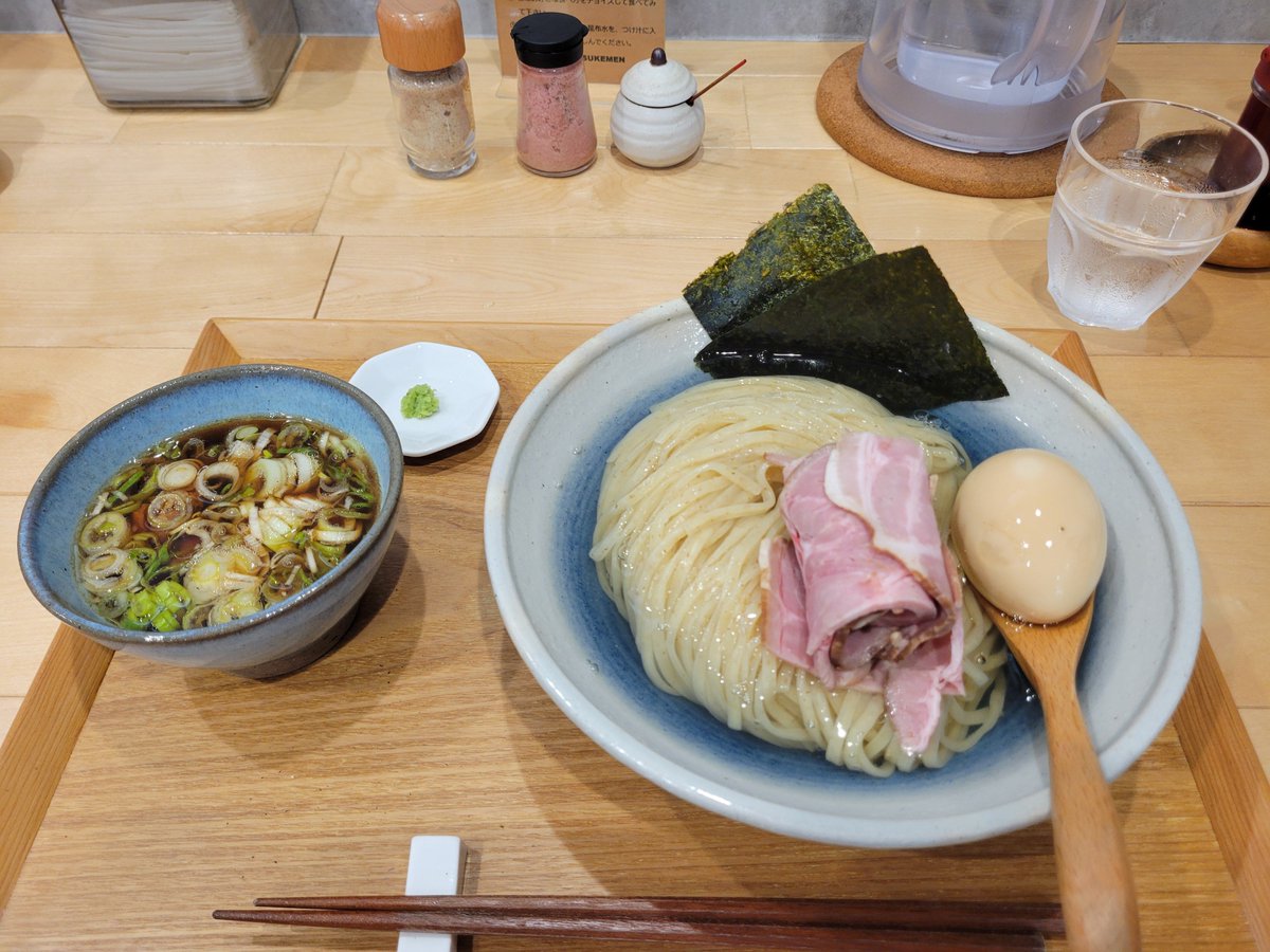 Z_kzu_'s tweet photo. 小倉まで行ってきたー
そして初昆布水つけ麺🍜 https://t.co/GX7a746HTZ