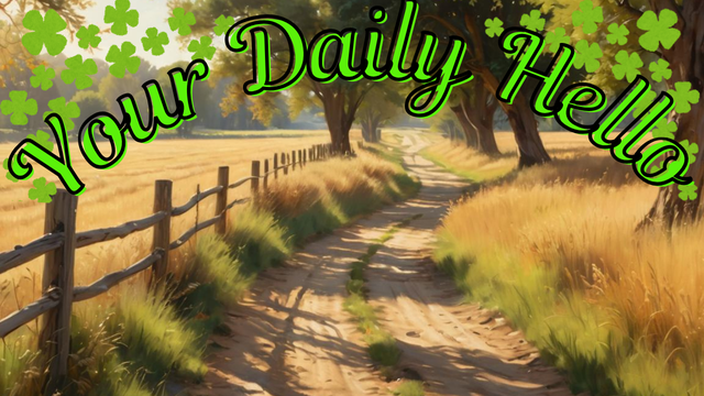 Lepracon56's tweet photo. #Dadjokes #Nationaldays #DailyGreeting #Dayoftheweek " Your Daily Hello " for Sunday September 20 th , 2026 is ready for Your Listening Pleasure 🍀 https://t.co/m4zXf58uf0 via @YouTube https://t.co/PLj0FKu5ab