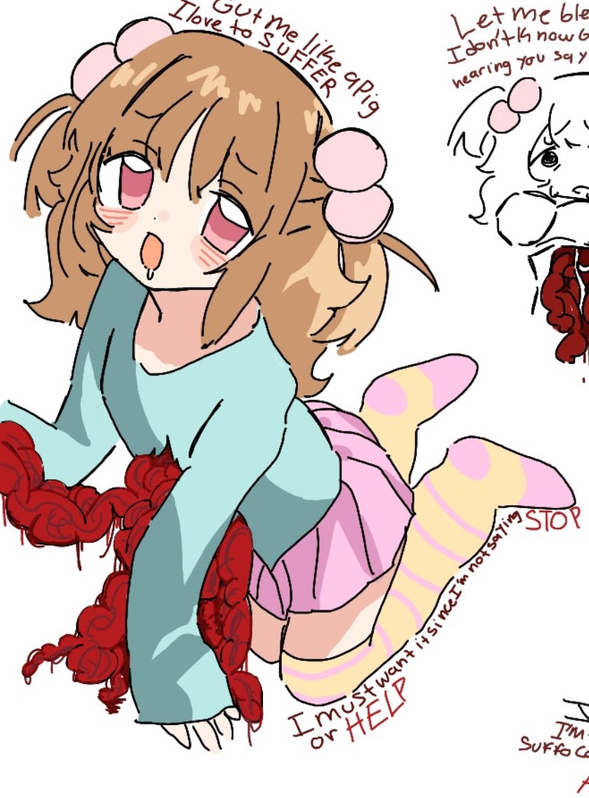 1amnoangel's tweet photo. These r the colored ones separated TW ⚠️⚠️⚠️ (REDRAW?RECOLOR)

#moe #moeart #artist #vent #ventart #sh #selfharm #shtwt #gore #goreart #kawaiigore #suicide #SA https://t.co/ODIJhdIF8g