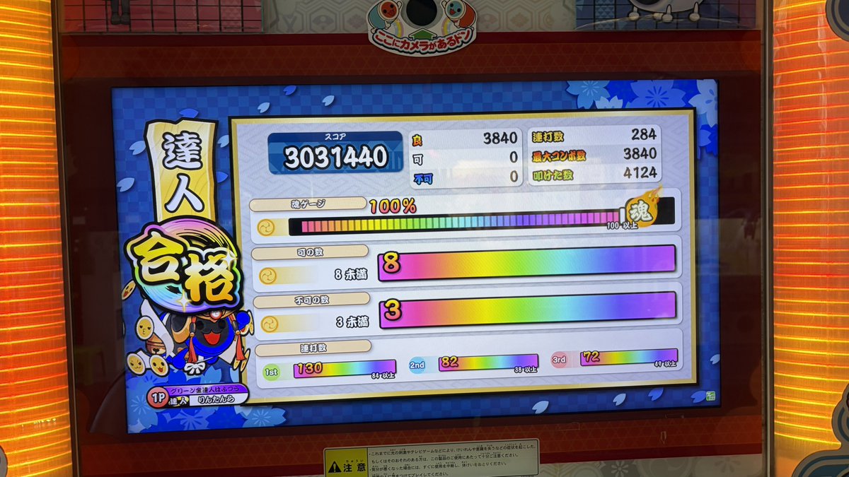 rintanraaiueo's tweet photo. 段位道場2026 達人金合格！！！！
台譲ってくれた人達本当にありがとう😭
グリーンから8作金達人維持💪💪💪💪 https://t.co/l0mm2ZzhVv