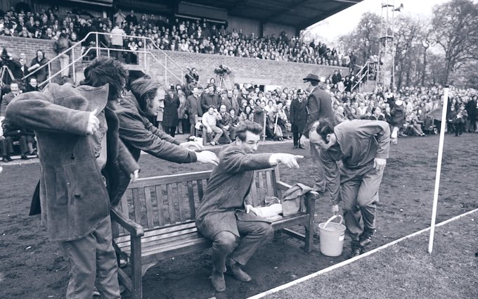 GroomB's tweet photo. Remembering Middlesbrough-born football manager Brian Clough, who died on this day 2004. ‘Rome wasn't built in a day, but I wasn't on that particular job.' https://t.co/rJhg8MJXop