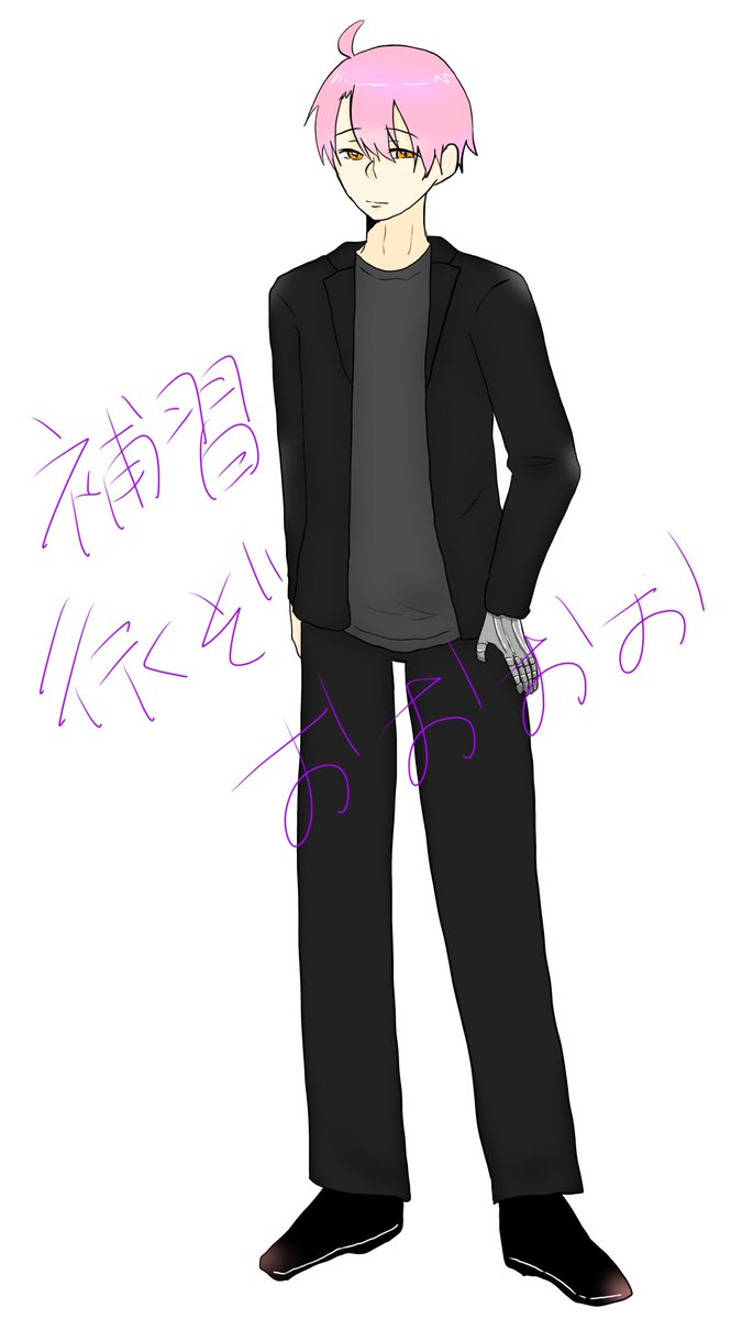 azarashi_trpg3's tweet photo. #我ながら天才的なキャラデザ4選
舌ピちちふりKPC兄←えろ男
謎ベルトほよん←体自由自在
ロストした先生(泣)←先生よかった
ロストした暴食(大泣き)←斧に館組の色入れてる https://t.co/mcP5Sy4HAQ
