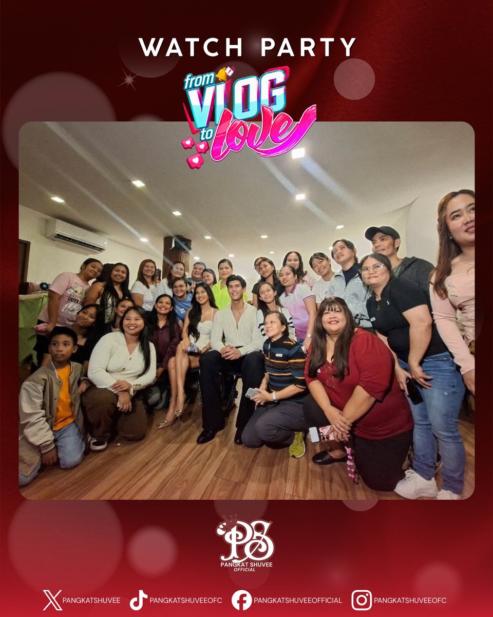 PangkatShuvee's tweet photo. That's a wrap! ✨

Thank you so much to everyone who joined our Watch Party and Celebrate this milestone with us. 

We appreciate all the love and support for Shuvee and Anthony's first-ever digital series. 

From Vlog to Love Episodes 1 and 2 are now out!

#ShuveeEtrata | Shuvee Etrata