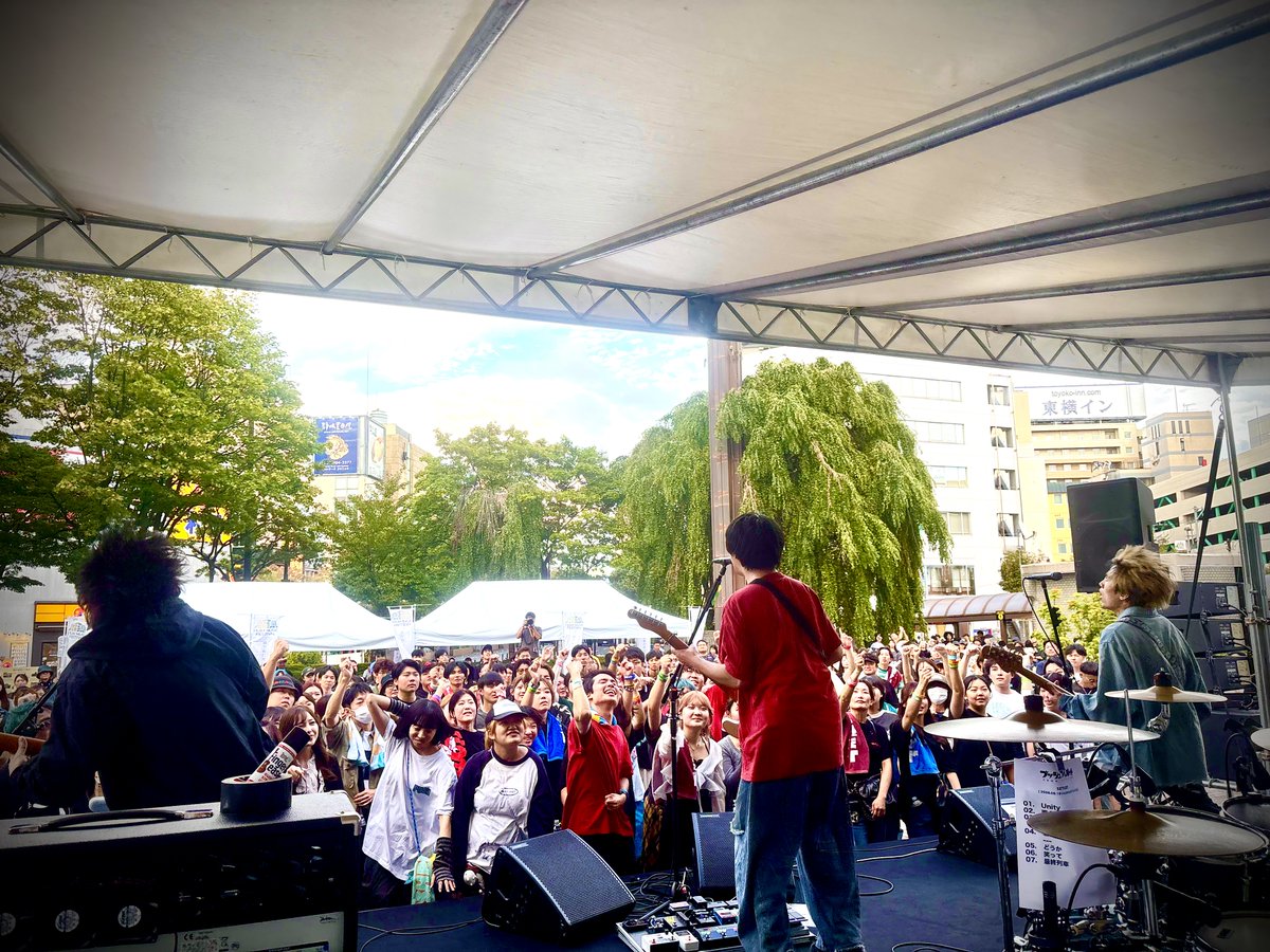 ishigakifes's tweet photo. ／
いしがき2026 LIVE REPORT 📸
＼

📍盛岡駅フェザンSTAGE・FINAL ACT
🎙️プッシュプルポット
@pushpullpot 

いしがき MUSIC FESTIVAL 2026
🗓️ 2026年9月19日（土）
📍岩手県盛岡市・盛岡城跡公園含むマチナカ全10会場にて開催

#いしがき2026
#いしがきミュージックフェスティバル
#プッシュプルポット