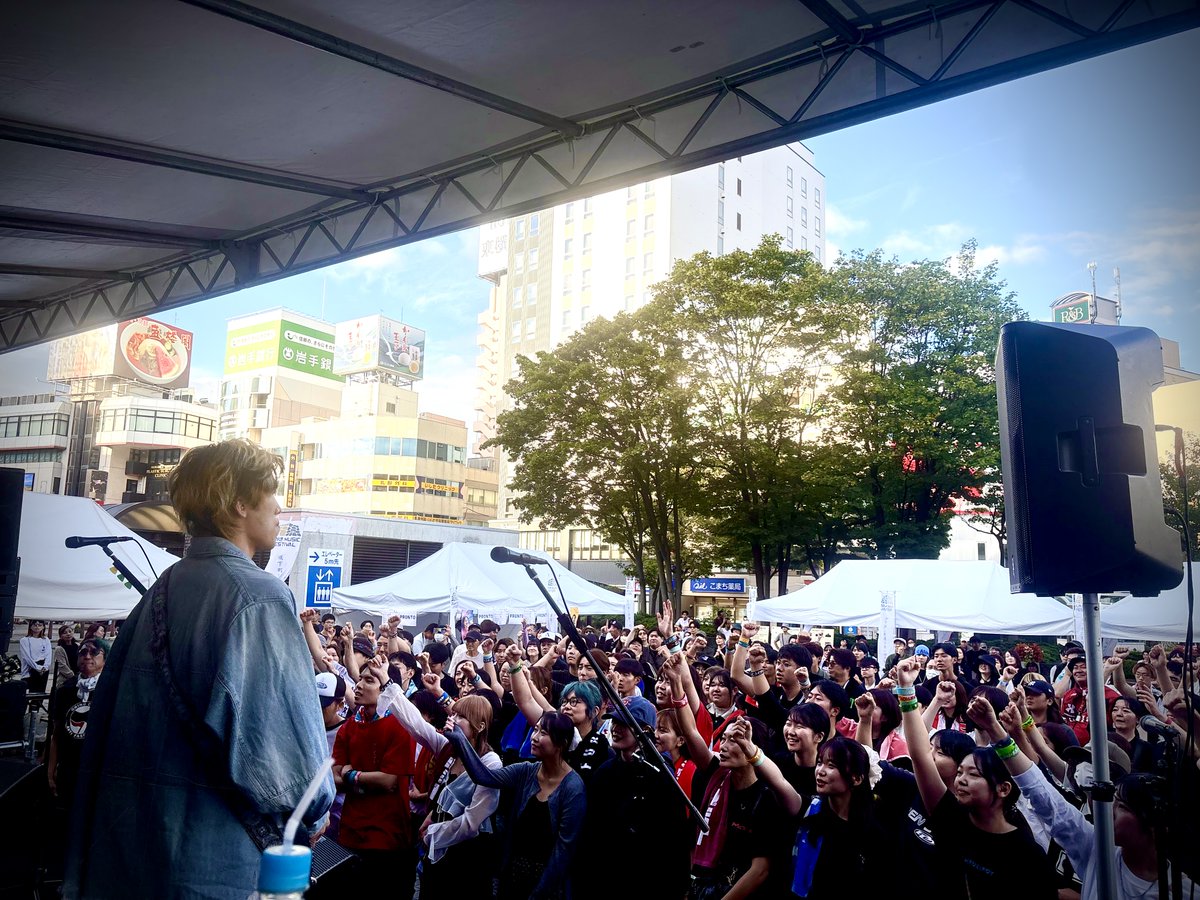 ishigakifes's tweet photo. ／
いしがき2026 LIVE REPORT 📸
＼

📍盛岡駅フェザンSTAGE・FINAL ACT
🎙️プッシュプルポット
@pushpullpot 

いしがき MUSIC FESTIVAL 2026
🗓️ 2026年9月19日（土）
📍岩手県盛岡市・盛岡城跡公園含むマチナカ全10会場にて開催

#いしがき2026
#いしがきミュージックフェスティバル
#プッシュプルポット