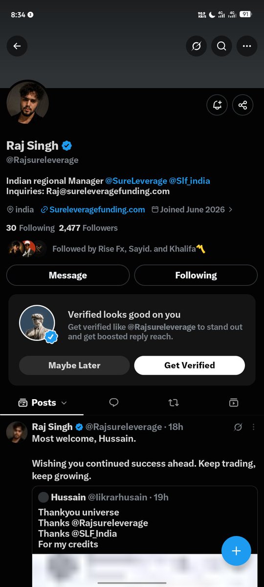 itsjustonedd's tweet photo. @risers343 @Rajsureleverage @SLF_India @SureLeverageCEO @utddboyy @kennybwoy_ 
All done I hope I win 💙🙏🏻😭 https://t.co/a1EritaPOB