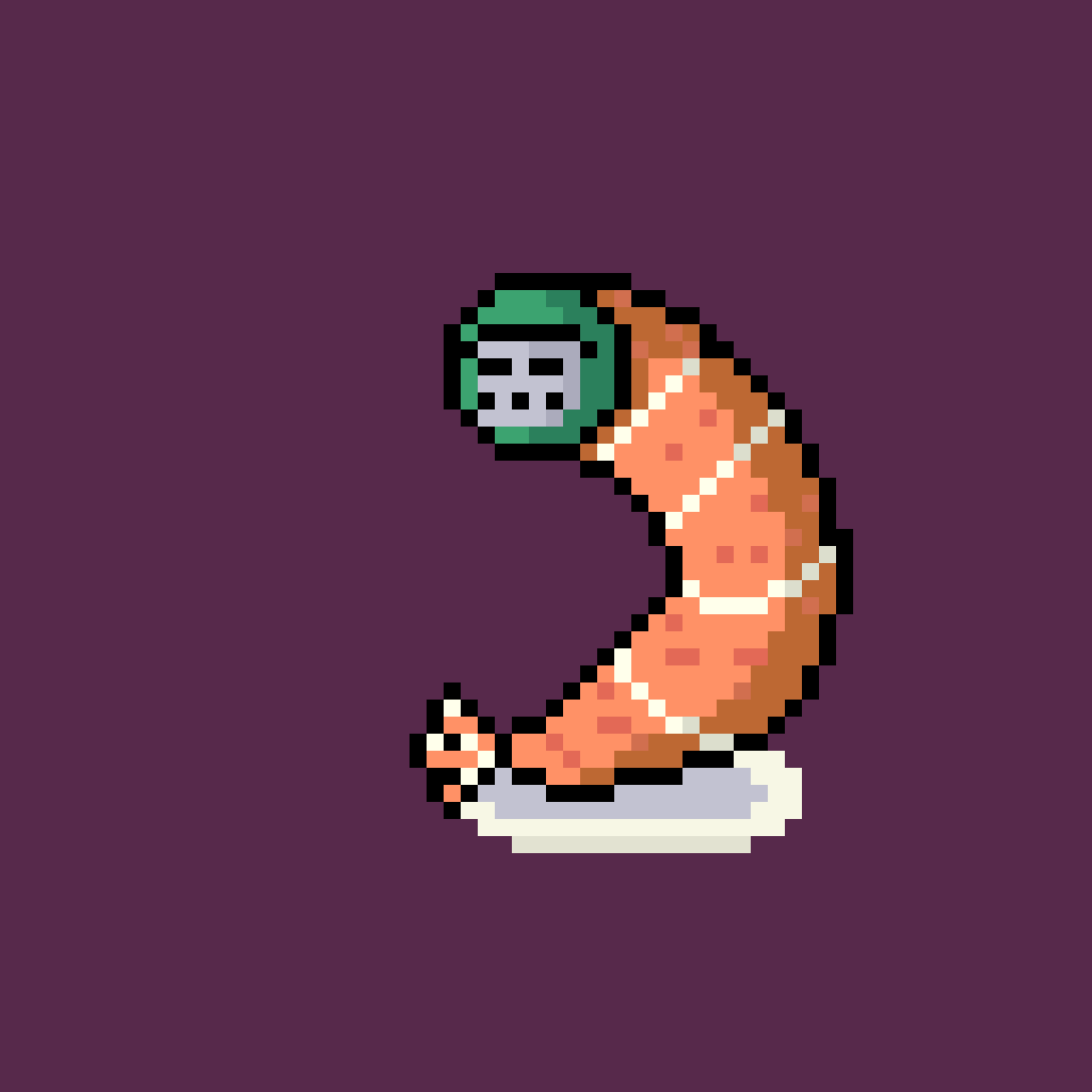 Pixel_MeadoW1's tweet photo. Doom Shrimp
this is a nigthmare i had yesterday LOOOL

#drdoom #fantasticfour #MarvelRivalsㅤ  #shrimp #friedshrimp #nightmare #pixelartㅤ  #dreams #FlavorExplosion #fypシ゚viral https://t.co/LD5tGfcjSW
