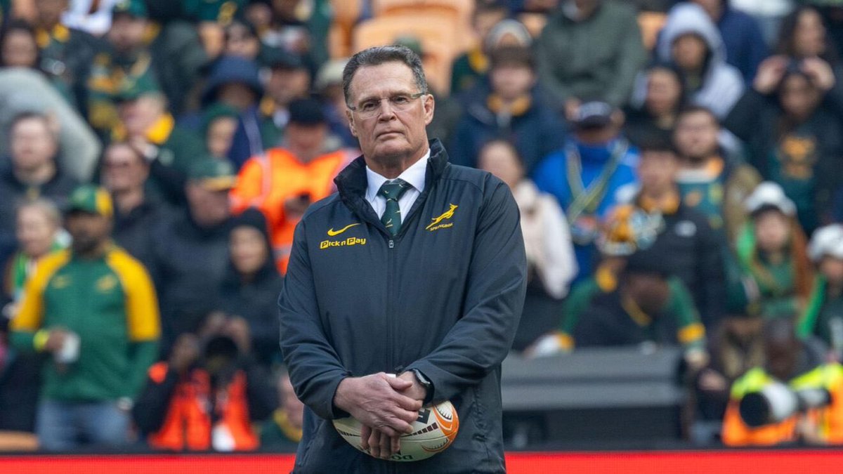 ChalynRugby's tweet photo. There’s a big discussion at The Breakdown today about the Springboks and their depth: “There are only 23 players can play on the day and that’s what you are up against “

And that’s a fact. There are only 23 players on the field, and I know for a fact that South Africa knows exactly what their best side is. That best side played against the All Blacks in all 4 Tests. That’s a fact.

But do you know what depth gives you?

Longevity.

The Bok players are getting older and many of them are reaching the latter stages of their careers. But their incredible depth means they don’t have to play every single game. They only have to play the important games because they have quality, like-for-like replacements waiting outside the 23.

And that’s where South Africa’s depth becomes so frightening.

Rassie Erasmus has created an environment where you can bring a player into the team and expect him to perform because everyone understands their role. The system is clear. The standards are clear. The cohesion isn’t necessarily a problem because the players coming in already understand how the team operates.

Compare that with the All Blacks.

Can we rest Cam Roigard against Scotland? Can we rest Jordie Barrett? I don’t think we can.

South Africa can say: “Damian de Allende and Jesse Kriel aren’t playing this week. We’ll put Damian Willemse at 12 and André Esterhuizen at 13,” or make other combinations within their system, and they can still expect those players to perform the same roles at an incredibly high level.

That is what depth gives you.

It’s not about having a 23-man team that is better than everyone else’s 23. If it’s simply 23 vs 23, the difference might not be that significant.

It’s what happens over an entire season and especially over a Rugby World Cup cycle.

In 2027, you will see South Africa rotate heavily through the pool stages. Maybe some pool games will feature a completely different side. Maybe one of the games they field their strongest XV. Then, when they reach the knockout stages, they can bring their best players back in fresh and ready for the Round of 16, quarter-final and beyond.

And the biggest advantage is that they have the luxury of bringing almost anyone into that environment and expecting them to play the same way as the person they’re replacing.

That’s the scary part. The rest of the world shouldn’t just be scared of South Africa’s best 23. They should be scared of South Africa’s depth and what that depth does to the longevity of their best players.

And you have to give Rassie Erasmus enormous credit for creating an environment where that is possible.

#Springboks #Allblacks #Rugby #RSAvNZL 🇿🇦🇳🇿 | THE GREATEST RIVALRY TOUR
