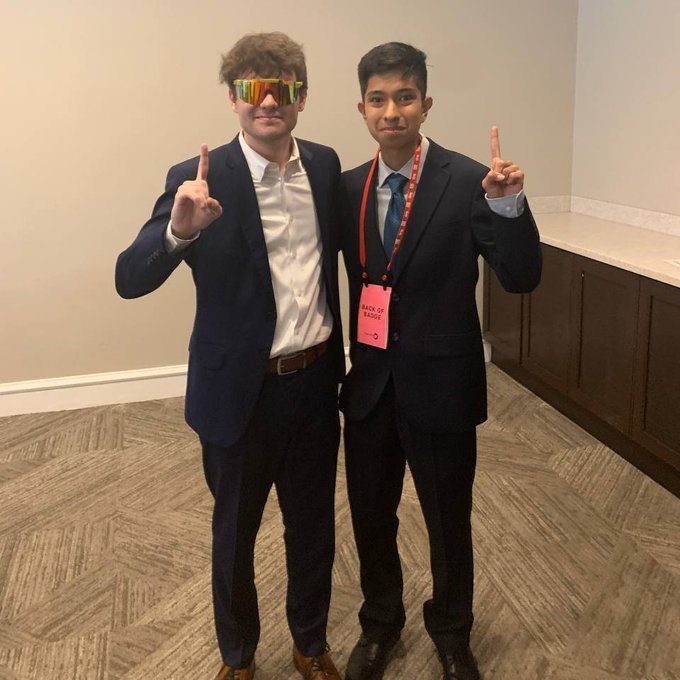 SefardiJew's tweet photo. “Latino Zoomer” (Alejandro Velasquez Gomez) was a Groyper/white-nationalist activist and Nick Fuentes fan. He threatened a Turning Point USA event in 2022, pleaded guilty to interstate threats and CSAM possession, and was sentenced to 5 years in federal prison. https://t.co/89UCaPaHd7