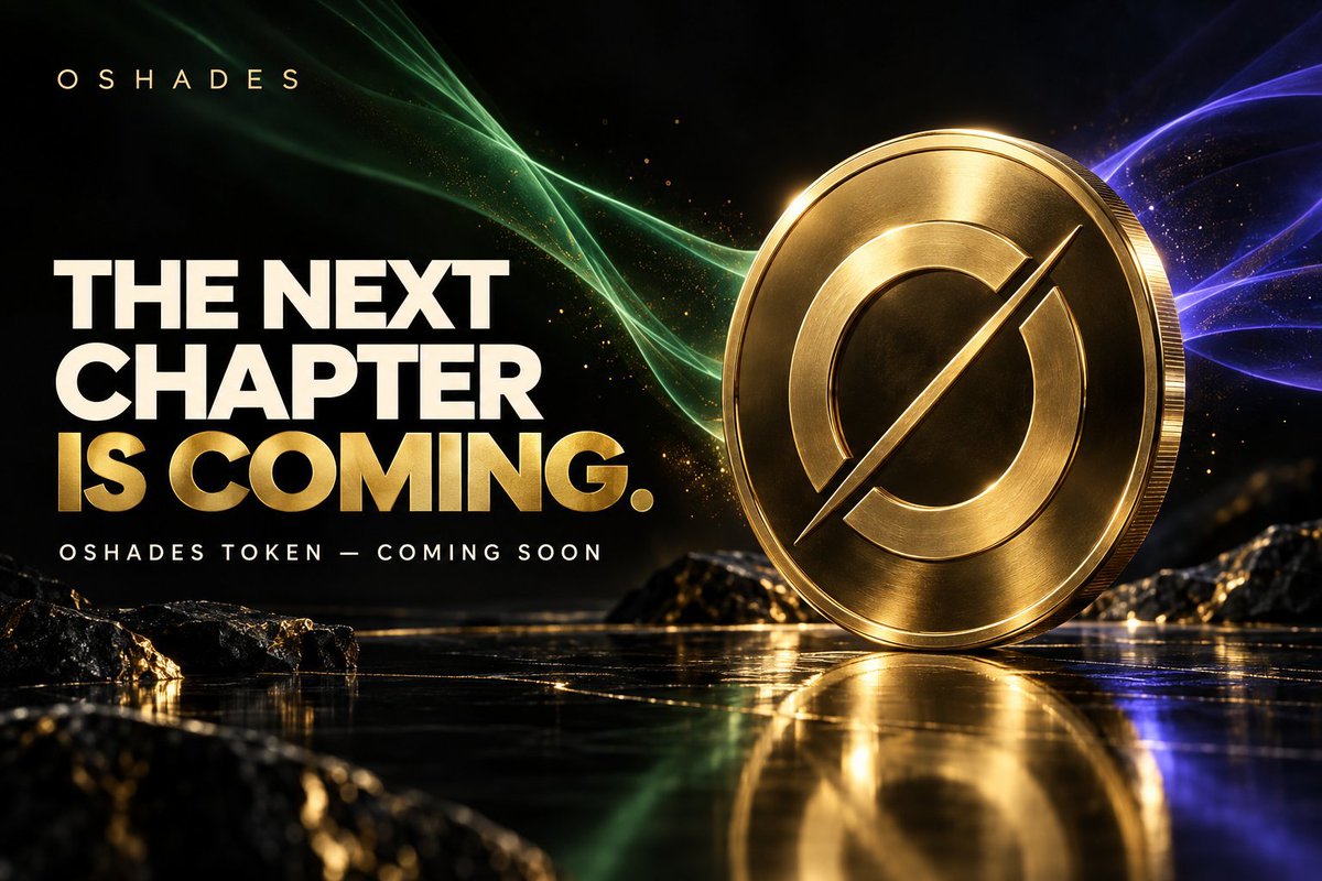 tradingtoken_'s tweet photo. The next chapter of OSHADES is coming. ✨
Our token launches soon.
The vision is taking shape. Now, a new chapter begins.
Launch details and the official contract will be shared here.
Stay close. https://t.co/IgUy4TOgjJ