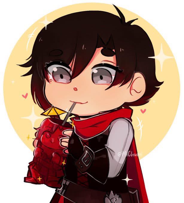 jaYTgameNews's tweet photo. (Art made by @MiChumi)
Cute #RubyRpse fan art. #RWBY https://t.co/OIJGih9ezI